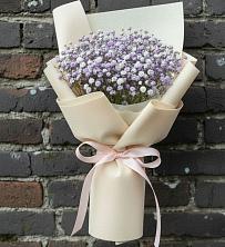Букет цветов из:  Гипсофила в Петропавловской Краснодарского края