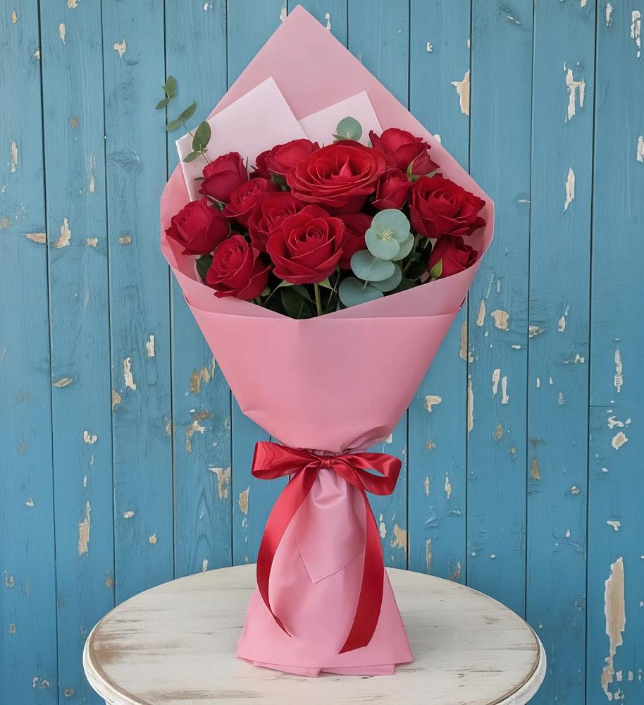 Букет цветов из: Розы в Петропавловской Краснодарского края