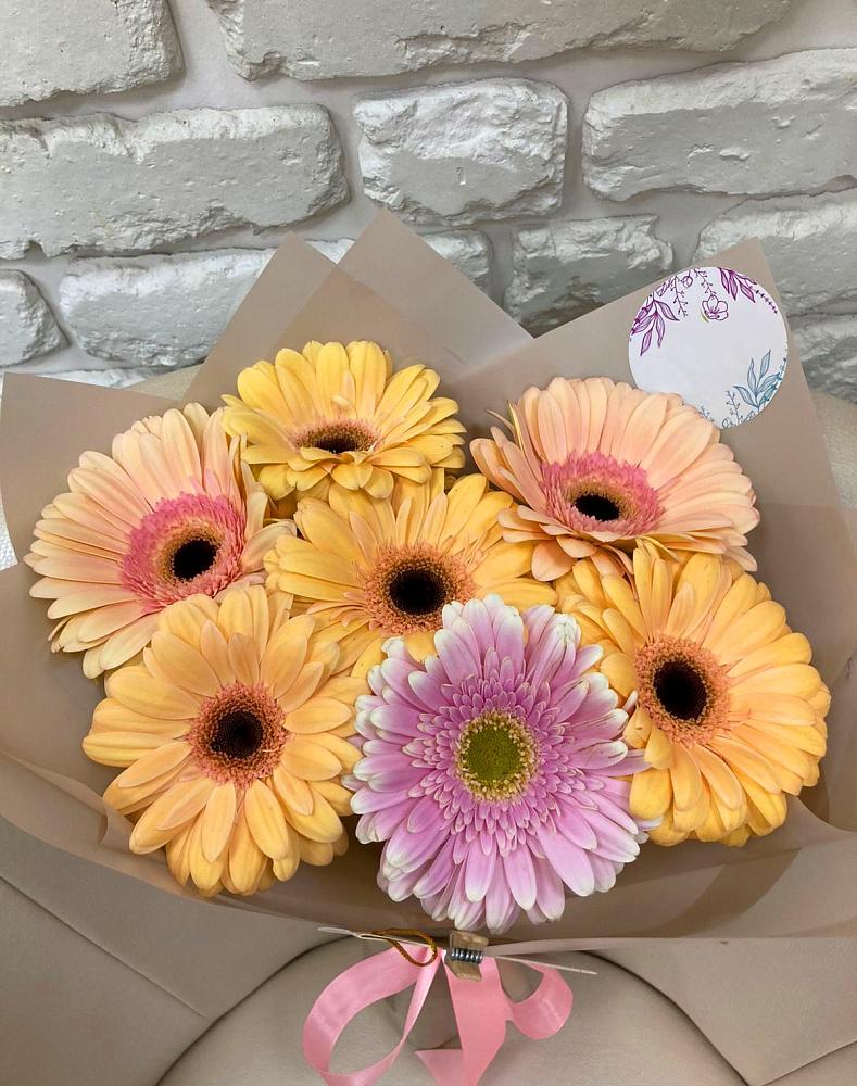Букет цветов из: Герберы в Петропавловской Краснодарского края