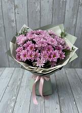 Букет цветов из:  Хризантемы в Петропавловской Краснодарского края