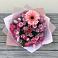 Букет цветов из: Розы, Герберы и Хризантемы в Петропавловской Краснодарского края