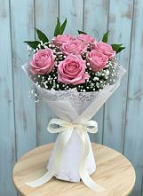 Букет цветов из:  Розы в Петропавловской Краснодарского края