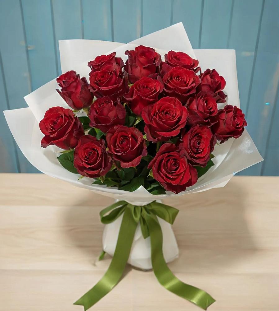 Букет Красные розы в Петропавловской Краснодарского края