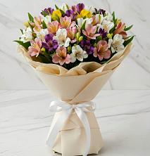Букет цветов из:  Альстромерии в Петропавловской Краснодарского края