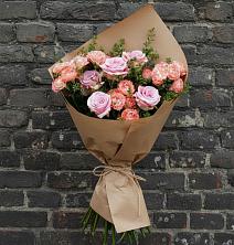 Букет цветов из:  Розы в Петропавловской Краснодарского края