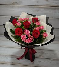 Букет цветов из:  Розы в Петропавловской Краснодарского края