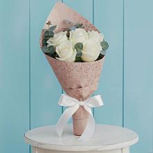 Букет цветов из:  Розы в Петропавловской Краснодарского края