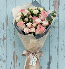 Букет цветов из:  Розы в Петропавловской Краснодарского края