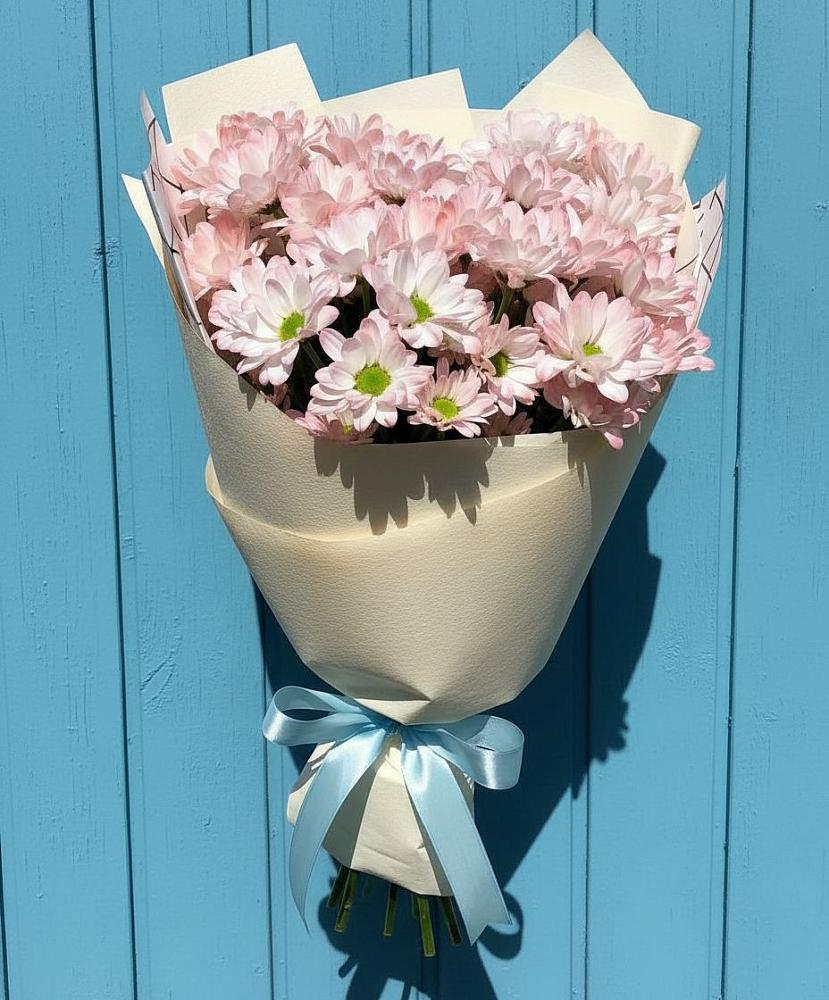 Букет цветов из: Хризантемы в Петропавловской Краснодарского края