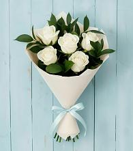 Букет цветов из:  Розы в Петропавловской Краснодарского края