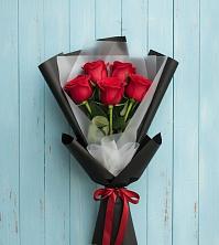 Букет цветов из:  Розы в Петропавловской Краснодарского края