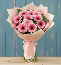 Букет цветов из:  Герберы #REPLACE_PRED# Петропавловской Краснодарского края