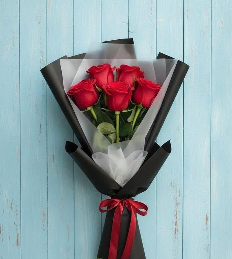 Букет цветов из: Розы в Петропавловской Краснодарского края