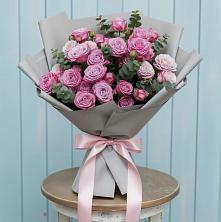 Букет цветов из:  Розы в Петропавловской Краснодарского края
